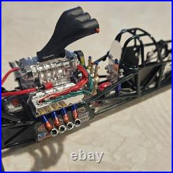 Revell's Castrol GTX Top Fuel Car Custom Built Plastic Model