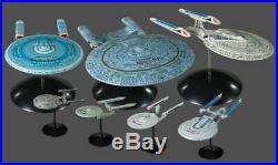 Round 2 AMT 954 12500 Scale Star Trek U. S. S. Enterprise Box Set Snap Model Kits