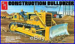 Round 2 AMT No. 1086 125 Scale Construction Bulldozer Model Kits Car