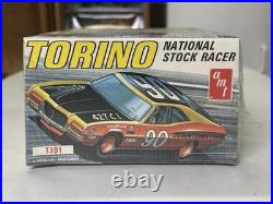 SEALED 125 AMT model car kit #90 TORINO NATIONAL STOCK RACER #T391 (Ford race)