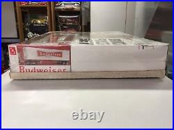 SEALED 125 AMT model car kit Budweiser BIG RIG SET Peterbilt semi truck trailer