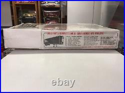 SEALED 125 AMT model car kit Budweiser BIG RIG SET Peterbilt semi truck trailer