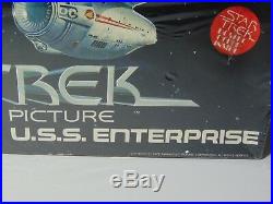 SEALED 1979 AMT Matchbox model kit STAR TREK THE MOTION PICTURE USS ENTERPRISE