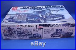 Sealed 1979 Bandag Bandit Tyrone Malone's 1/25 Drag Kenworth Amt Model Semi Kit