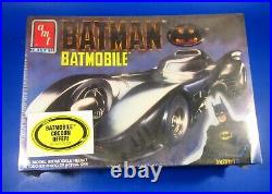 SEALED 1989 Batman The Movie Batmobile Movie Car Model Kit 1/25th Scale AMT