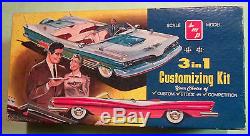 SMP 1959 Chevrolet Impala Convertible Original 3-in-1 Annual in Box AMT Chevy 59