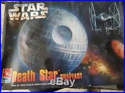 STAR WARS DEATH STAR / AMT ERTL Rare Fiber Optic MODEL KIT