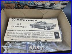 SUPER RARE! ORIGINAL AMT 1965 BUICK RIVIERA HT KIT Che Riveria SUPER RARE! ORIGINAL AMT 1965 BUICK RIVIERA HT KIT Che Riveria