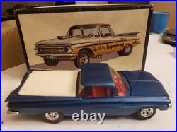 SUPER RARE ORIGINAL AMT'59 EL CAMINO SHAKER 2359-200 Built Model 1960's LQQK