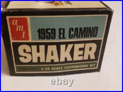 SUPER RARE ORIGINAL AMT'59 EL CAMINO SHAKER 2359-200 Built Model 1960's LQQK