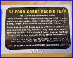Sealed AMT 1/25 Scale Cobra Racing Team Grand Prix D'Amerique