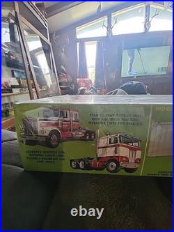 Sealed Vintage Nos Original Amt Double Header Trailmobile Model Kit 1/25