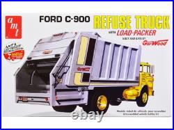 Skill 3 Model Kit Ford C-900 GarWood Refuse Garbage Truck with Load-Packer 1/25