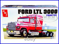 Skill 3 Model Kit Ford Ltl 9000 Semi Tractor 1/24 Scale Model By Amt Amt1238