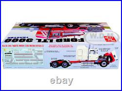 Skill 3 Model Kit Ford Ltl 9000 Semi Tractor 1/24 Scale Model By Amt Amt1238
