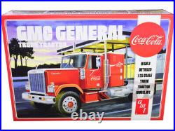 Skill 3 Model Kit GMC General Truck Tractor Coca-Cola 1/25 Scale Model by AMT