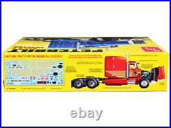 Skill 3 Model Kit Peterbilt 377 A/E Truck Tractor 1/24 Scale Model by AMT