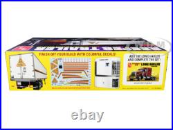 Skill 3 Model Kit Reefer Trailer 1/25 Scale Model By Amt Amt1170