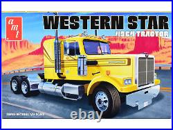 Skill 3 Model Kit Western Star 4964 Truck Tractor 1/24 Scale Model by AMT
