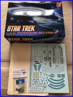 Star Trek Amt Enterprise-b 1/1000 Kit & Paint Masks