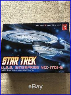 Star Trek Amt Enterprise-b 1/1000 Kit & Paint Masks
