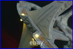 Star Trek Deep Space Nine DS9 Enterprise E pro built model with full lighting