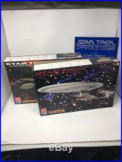 Star Trek Generations Amt Uss Enterprise And Klingon Bird Of Prey Model Kits And