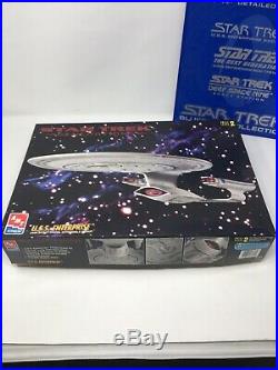 Star Trek Generations Amt Uss Enterprise And Klingon Bird Of Prey Model Kits And