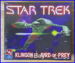 Star Trek Klingon BRel Class Scout Ship 1350 Scale Model Kit by AMT/Ertl
