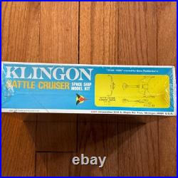 Star Trek Klingon Battle Cruiser Model Kit AMT No. S952 SEALED 1968