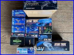 Star Trek Model Deal! 14 Kits Amt Monogram Polar Lights Hot Wheels Geometric New