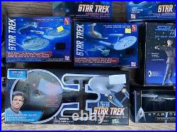 Star Trek Model Deal! 14 Kits Amt Monogram Polar Lights Hot Wheels Geometric New