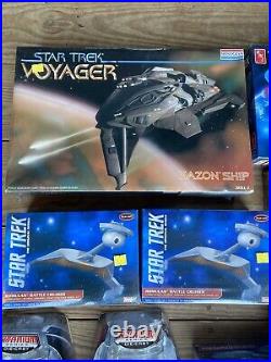 Star Trek Model Deal! 14 Kits Amt Monogram Polar Lights Hot Wheels Geometric New