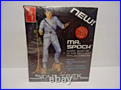 Star Trek Mr. Spock Model Kit Tv & Movie With Lunchbox Amt Sealed Leonard Nimoy