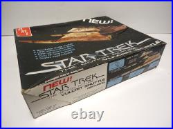 Star Trek Tv Mr. Spock Model Kit & Vulcan Shuttle Amt Model Kit New Sealed