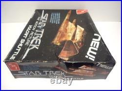 Star Trek Tv Mr. Spock Model Kit & Vulcan Shuttle Amt Model Kit New Sealed