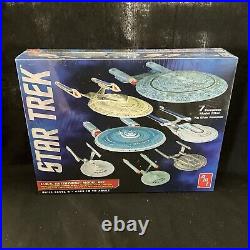 Star Trek USS Enterprise AMT 7 Complete Model Kits Sealed New Rare
