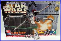 Star Wars A New Hope X-wing Fighter Model Kit By Amt/ertl (mi)