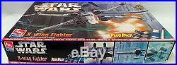 Star Wars A New Hope X-wing Fighter Model Kit By Amt/ertl (mi)