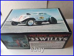 Super Rare Vintage'33 Willys Ohio George National Record Model Kit By AMT