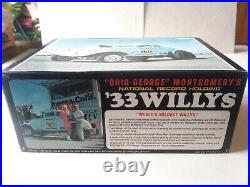 Super Rare Vintage'33 Willys Ohio George National Record Model Kit By AMT
