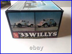 Super Rare Vintage'33 Willys Ohio George National Record Model Kit By AMT