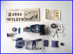 Super Rare Vintage'33 Willys Ohio George National Record Model Kit By AMT