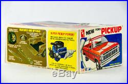 Super Rare Vintage AMT New Ford Pickup 1/25 Scale Model Car Kit # T387