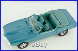 Super Rare Vintage AMT Promo 1968 Pontiac Firebird Convertible Alpine Blue