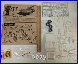 THE MAN FROM UNCLE AMT MODEL KIT 1/25 SCALE CAR 1967 UNBUILT CIB WithINSTRUCTIONS