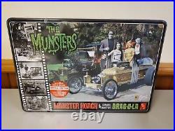 The Munsters Special Edition 125 Munster Koach & Drag-u-la Model Kit SEALED NEW