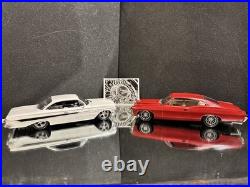 Two Models, AMT Impala Street Machines, Pre Built Model Kits