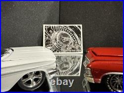Two Models, AMT Impala Street Machines, Pre Built Model Kits