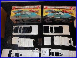 Two Original Release SMP/AMT 1961 Chevrolet Impala Convertible Kits
